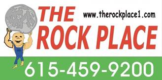 The Rock Place Sign
